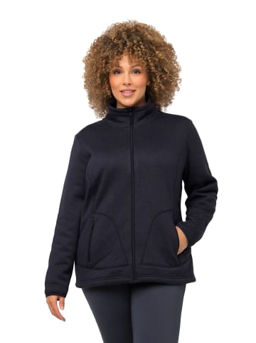 Ulla Popken Sweatjacke in marine