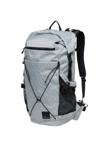 Jack Wolfskin Wandermood 30 - Rolltop Wanderrucksack 53 cm (slate green) in rainstorm