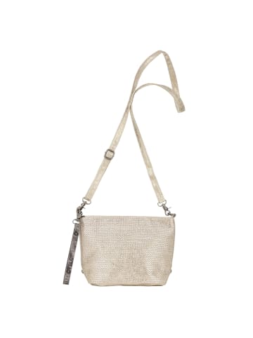 curuba Umhängetasche KISSY in Beige metallic