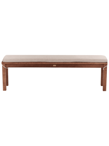 Beliani 2-tlg Gartenbank TUSCANIA in Braun/Beige