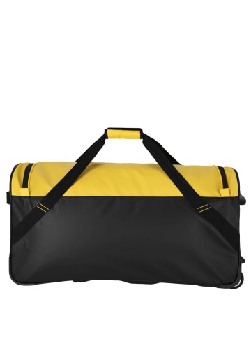 travelite Basics - Rollenreisetasche Plane 97L 71 cm (weiß) in gelb