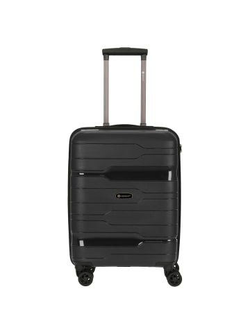 Check.In Memphis - 4-Rollen-Kabinentrolley 55 cm in schwarz