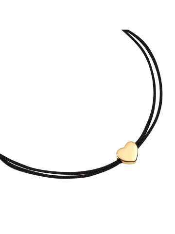 Rafaela Donata Armband Herz aus Sterling Silber mit in gelbgold