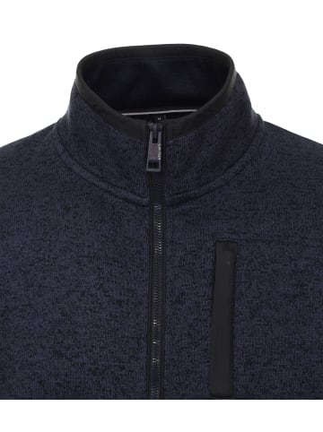 CASAMODA Sweatjacke in Dunkelblau