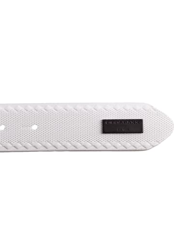 Cipo & Baxx Gürtel  85cm x 3,8 in White