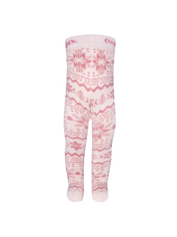 ewers Thermo Strumpfhose Mustermix in baby rose