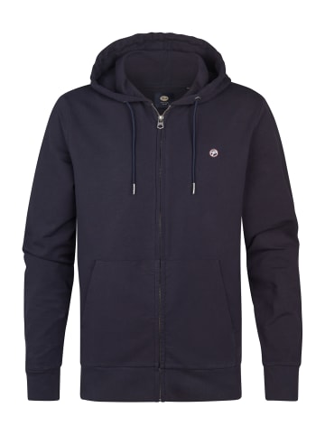 Petrol Industries Lässiger Cardigan Ironwood in Blau
