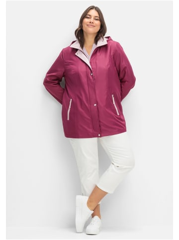 sheego Funktionsjacke in fuchsia