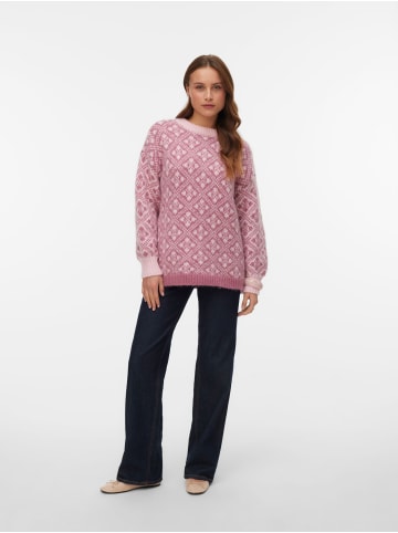 Vero Moda Strickpullover in Pink Dogwood