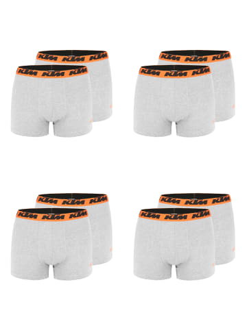 KTM Boxershorts 8er Pack Boxer Man Cotton in Light Grey2