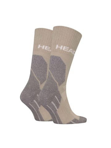 HEAD Socken 2er Pack in Taupe