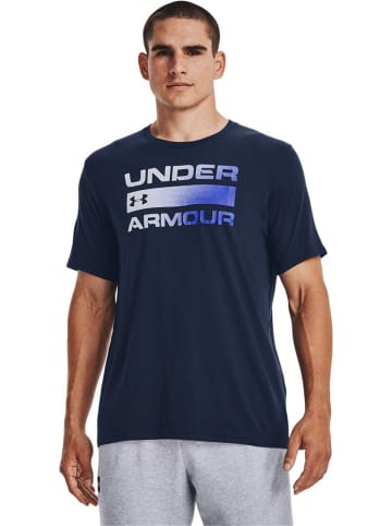 Under Armour T-Shirt "Team Issue" in Blau