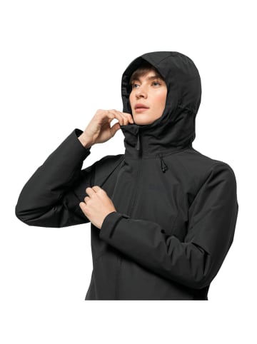 Jack Wolfskin Outdoorjacke für Damen in schwarz