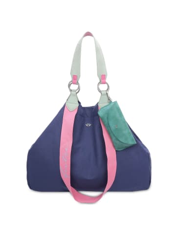 Fritzi aus Preußen Izzy Canvas Shopper Tasche 45 cm in navy