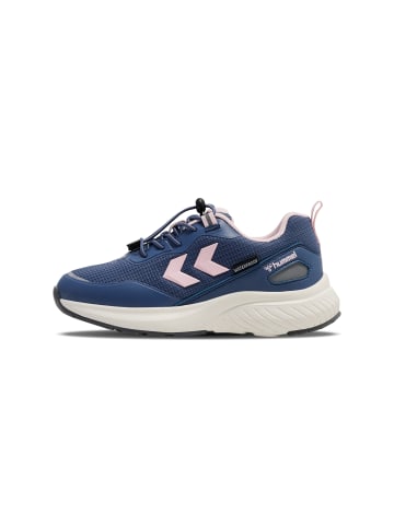 Hummel Elastische Schnürsenkel Sneaker Creek Low Draußen Kinder in FLINT STONE