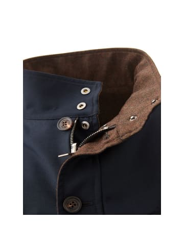 Lardini Blau Wolle Mantel