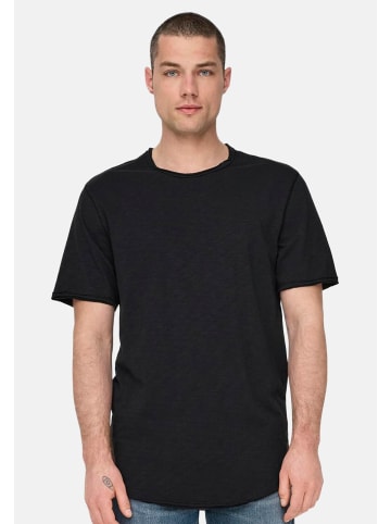 ONLY & SONS T-Shirt ONSBENNE in Schwarz