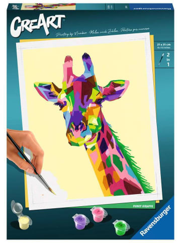 Ravensburger Malprodukte Funky Giraffe CreArt Adults Trend 12-99 Jahre in bunt