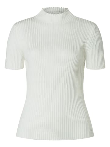 More & More Rippstrickpullover in off white
