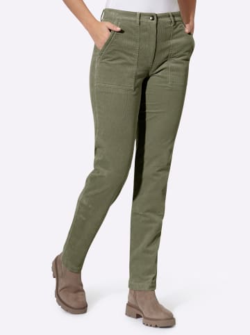 Heine Cord-Hose in khaki