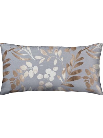 Erwin Müller Fein Biber Kissenbezug in beige-grau