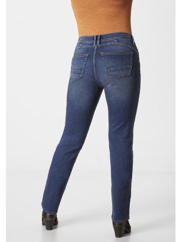 Paddock's 5-Pocket Jeans LIA in blue stone used moustache