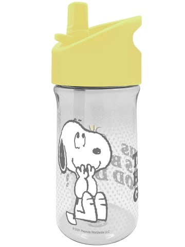 Geda Labels Trinkflasche Snoopy Good Day in Gelb - 350ml