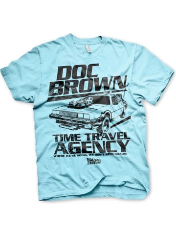 Back To The Future T-Shirt in Blau
