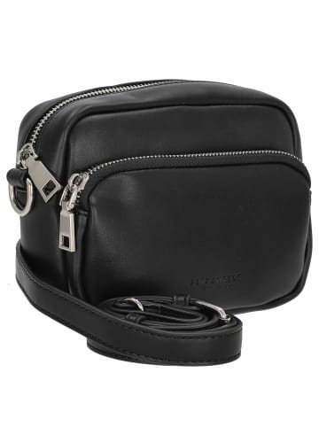 Seidenfelt Hede Crossbody - Umhängetasche 17 cm (black) in schwarz