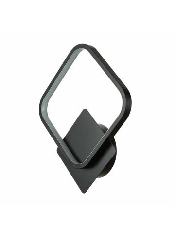 Licht-Erlebnisse Wandlampe EEK F (B)22 x (H)29 cm in Schwarz