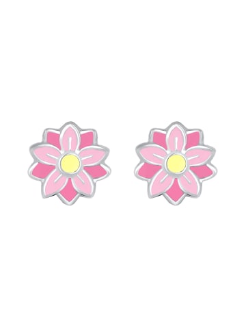 Elli Ohrringe 925 Sterling Silber Blume in Silber