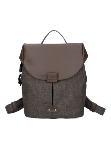 Zwei Olli City Rucksack 31 cm in espresso