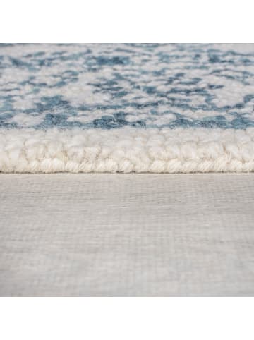 KADIMA DESIGN Traditioneller Floral-Vintage Wollteppich