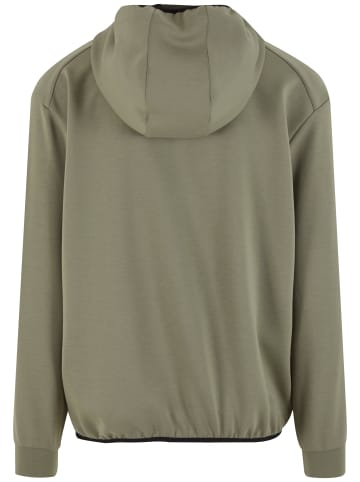 Urban Classics Urban Classics Scuba Zip Pocket Hoody in palegreen