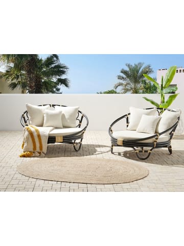 Beliani 2er-Set Sonneninsel ROSSANO in Schwarz/Beige