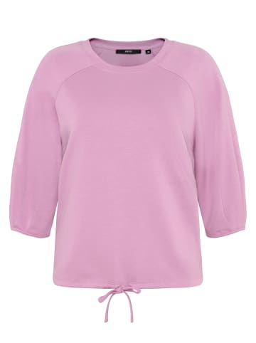 Zero  Sweatshirt unifarben in Smoky Grape