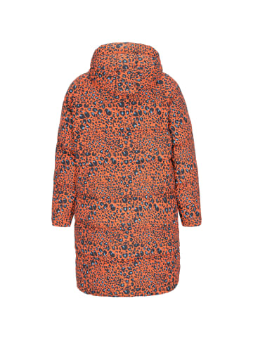 gaya Women Coat in ORANGE MULTICOLOR