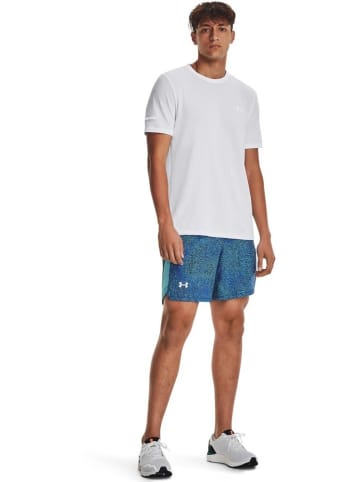 Under Armour T-Shirt "Seamless Stride" in Weiß