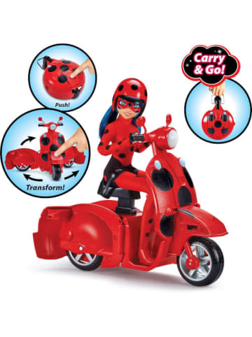 Miraculous Puppe Miraculous Ladybug Scooter, ab 4 Jahre