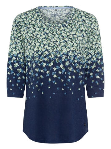 Olsen Rundhalsshirt in Night Blue