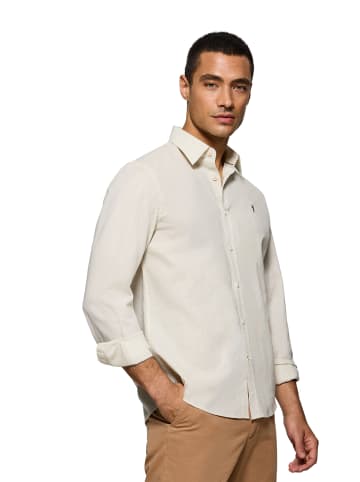 Polo Club Hemd in Beige
