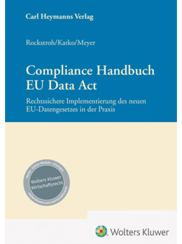 Carl Heymanns Verlag Buch - Compliance Handbuch EU Data Act