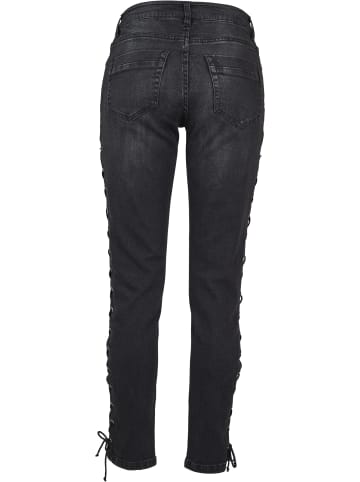 Urban Classics Jeans in schwarz