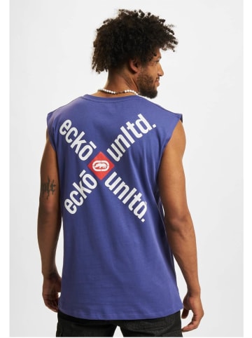 Ecko Unltd. T-Shirt "Tanktop Andre" in Blau