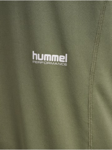 Hummel T-Shirt "Pulse Workout T-Shirt Longsleeve" in Grün