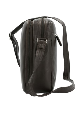 PICARD Milano - Umhängetasche 19 cm (schwarz) in cafe