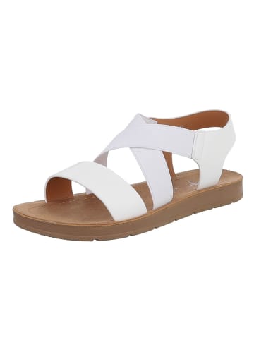 Ital-Design Sandale & Sandalette in Weiß