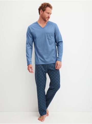 Calida Pyjama in coronet blue