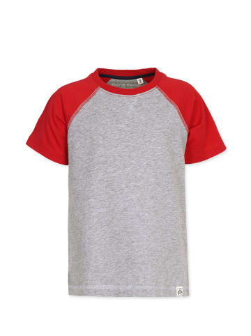 Band of Rascals T-Shirt " Raglan " in red