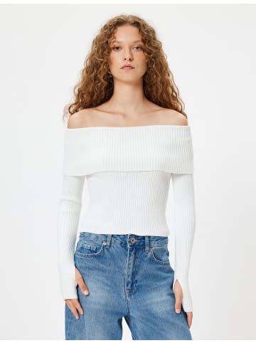KOTON Sweater in Ekru